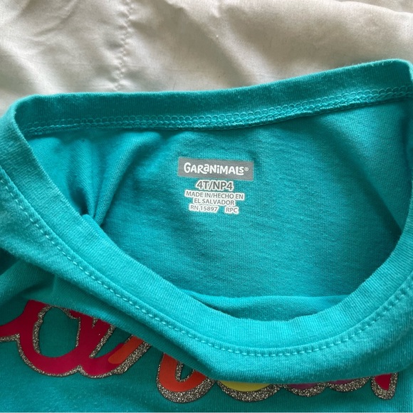 Set of 3 toddler girls tops. Size 4/5 - Picture 4 of 10